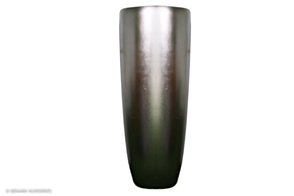 L/W Gloss Tall Vase, Dark Silver