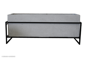 L/W Trough with Stand, Grey